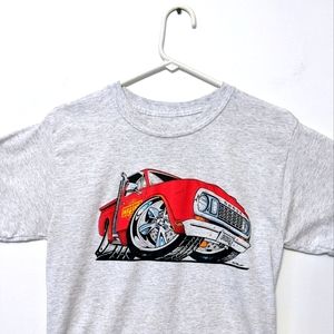 Adult Small 1978 Dodge Lil' Red Express tee-shirt in heather gray